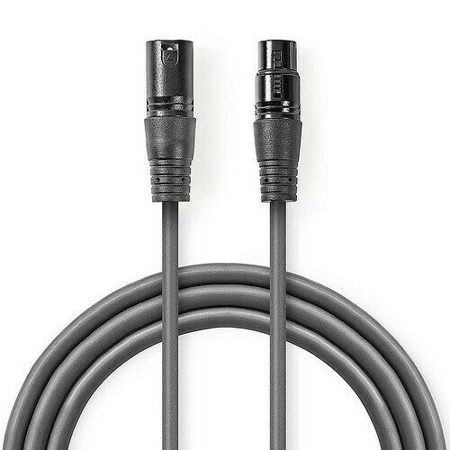 Nedis Câble XLR Symétrique M/F (3m)