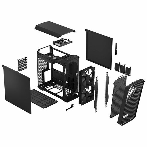 Fractal Design Torrent Compact Solid - Noir