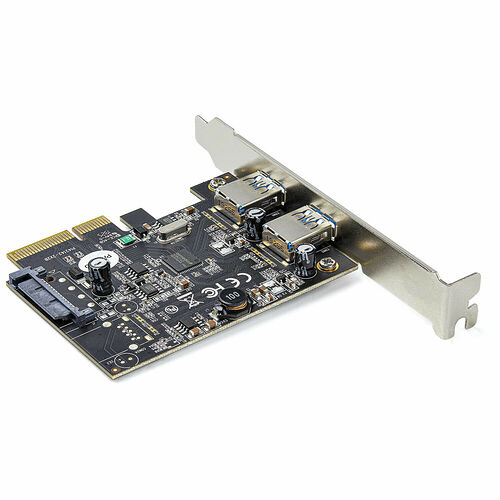 Startech Carte contrôleur USB 3.1 - 2 ports - PCI-Express