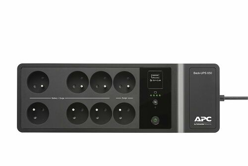APC Back-UPS 650VA - 8 prises