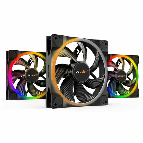 be quiet! Light Wings PWM - 140 mm (Pack de 3)