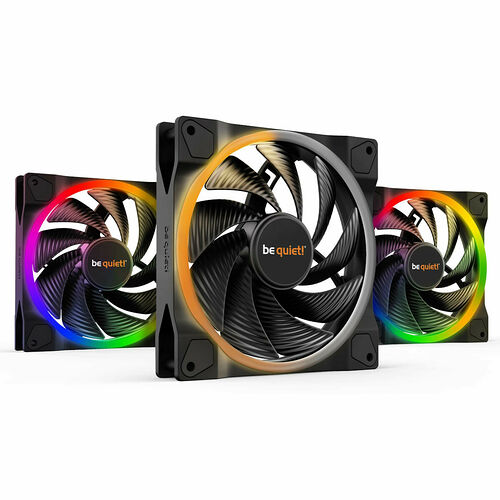be quiet! Light Wings PWM High Speed - 140 mm (Pack de 3)