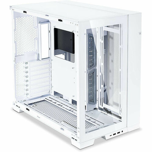 Lian Li PC-O11 Dynamic Evo - Blanc + UF TL120 Reverse Blade Blanc (Par 3)
