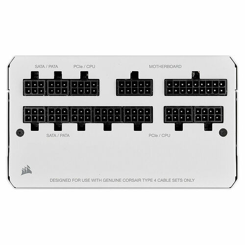 Corsair RM750 2021 (v2) Blanc - 750W