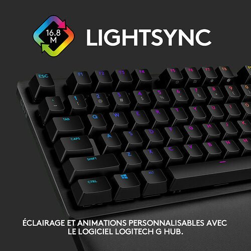 Logitech G513 LightSync Carbon - Tactile Version (GX Brown) (AZERTY)