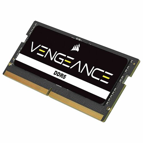 SO-DIMM DDR5 Corsair Vengeance - 32 Go (2 x 16 Go) 5200 MHz - CAS 44