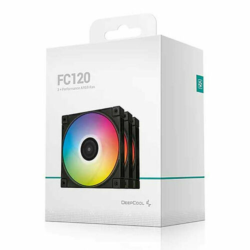 DeepCool FC120 ARGB - Noir (Pack de 3)
