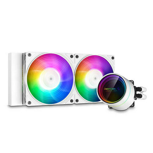 DeepCool Castle 240EX ARGB - Blanc