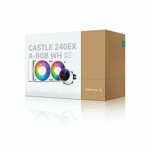 DeepCool Castle 240EX ARGB - Blanc