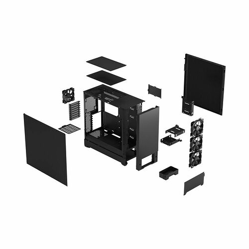 Fractal Design Pop XL Silent Solid - Noir