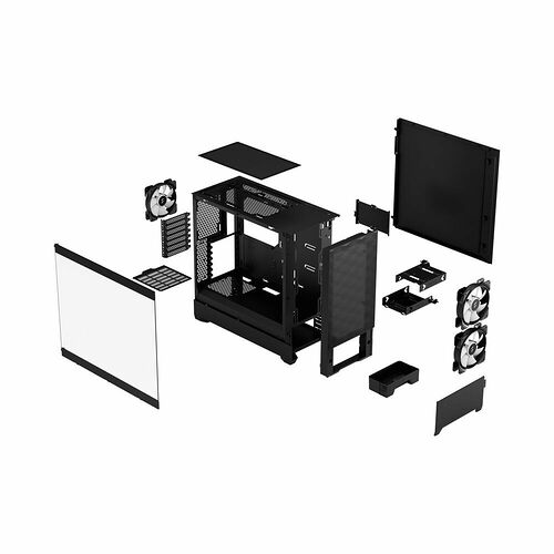 Fractal Design Pop Air RGB TG - Noir