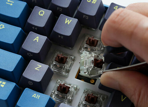 Ducky Channel One 3 DayBreak (Cherry MX Speed Silver) (AZERTY)