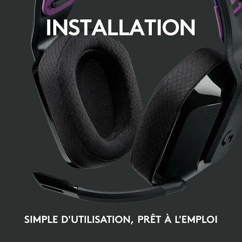 Logitech G535 Lightspeed - Noir