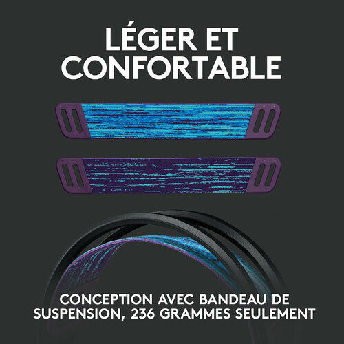 Logitech G535 Lightspeed - Noir