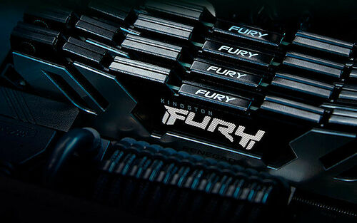 DDR5 Kingston Fury Renegade Argent - 16 Go 6400 MHz - CAS 32