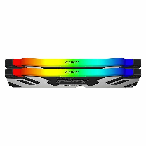 DDR5 Kingston Fury Renegade Argent RGB - 32 Go (2 x 16 Go) 6800 MHz - CAS 36