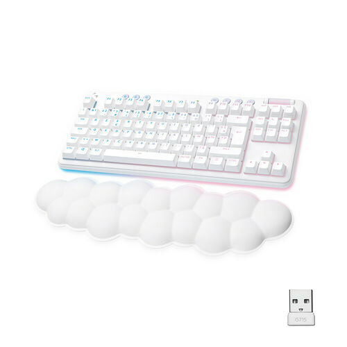 Logitech G715 Wireless Lightspeed TKL (Tactile Version) (AZERTY) Blanc