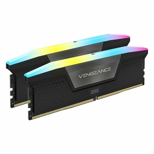 DDR5 Corsair Vengeance RGB - 32 Go (2 x 16 Go) 5600 MHz - CAS 40