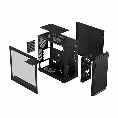 Fractal Design Focus 2 TG - Noir
