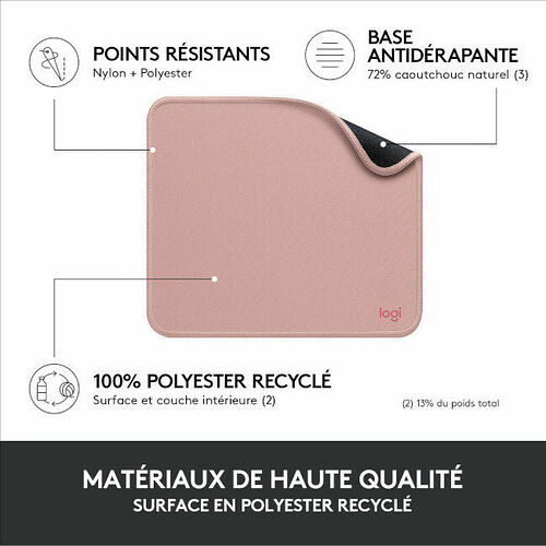 Logitech Mouse Pad Studio Series (Rose)
