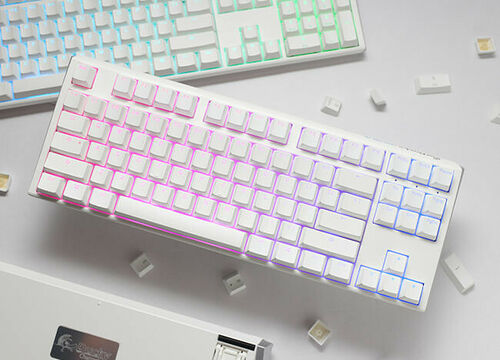 Ducky Channel One 3 TKL White (Cherry MX Silent Red) (AZERTY)