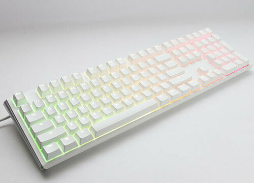 Ducky Channel One 3 White (Cherry MX Silent Red) (AZERTY)