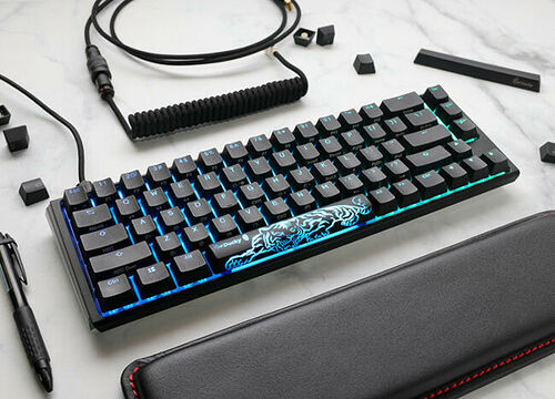 Ducky Channel One 3 SF Black (Cherry MX Black) (AZERTY)