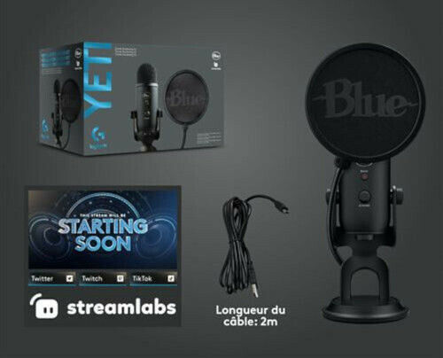 Blue Yeti Game Streaming Kit Blackout (image:2)