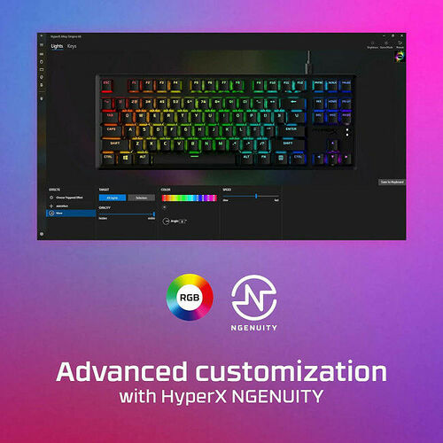 HyperX Alloy Origins Core PBT (AZERTY)