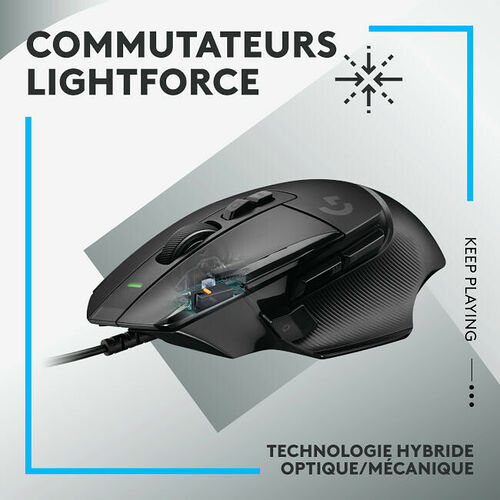 Logitech G502X Black