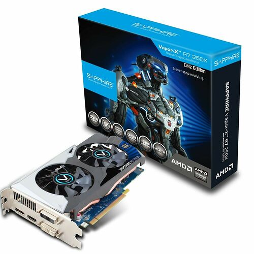 Sapphire Radeon R7 250X GHZ Edition, 2 Go