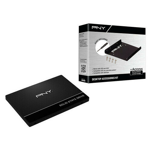 PNY CS900, 480 Go, SATA III + Kit d'installation - SSD - Top Achat