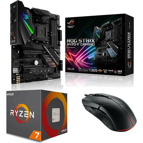 Ryzen Rog Strix X470 F X470f Gaming Top