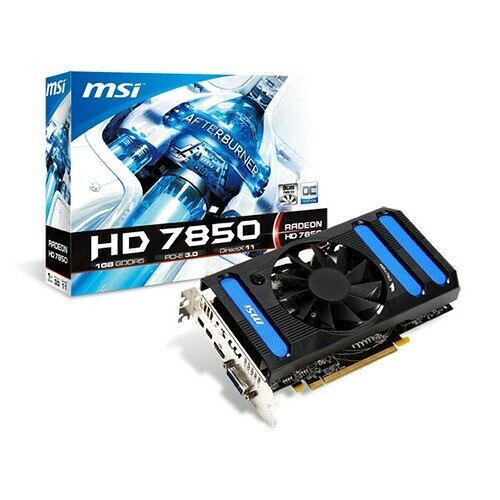 Carte graphique MSI Radeon HD 7850 OC, 1 Go