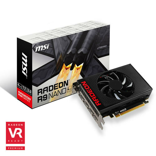 MSI Radeon R9 Nano 4G, 4 Go HBM