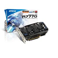 Carte graphique MSI Radeon HD 7770 OC, 1 Go