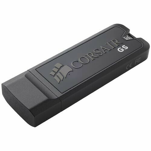 Clé USB 3.0 Corsair Flash Voyager GS, 256 Go, Noir, Reconditionnée*