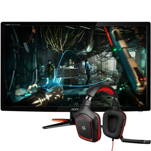 Acer GN276HLbid + Logitech G230 inclus