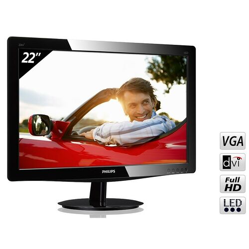 Moniteur 22" Philips 226V3LSB