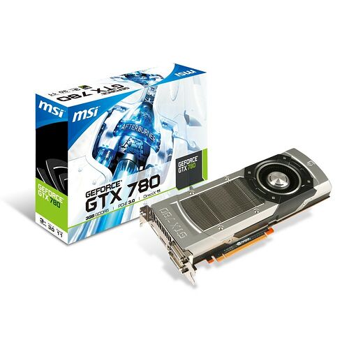 Carte graphique MSI GeForce GTX 780, 3 Go