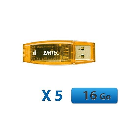 Lot de 5 clés usb 16go