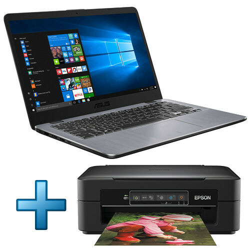 Asus Vivobook 14 (X405UA-BV507T) Gris + Epson Expression Home XP-245