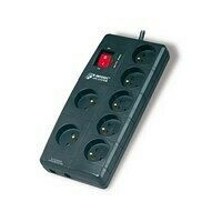 Multiprise parafoudre S7 TEL, 7 prises, Infosec