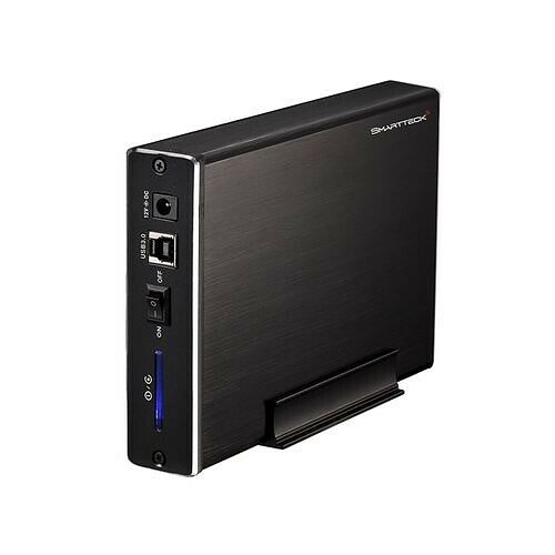 Boitier externe pour disque dur 3.5" SATA, Noir, Smartteck