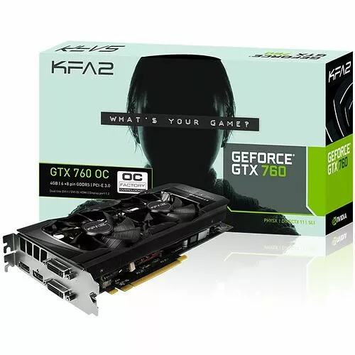 Carte graphique Nvidia GTX 760 - Accessoires informatique