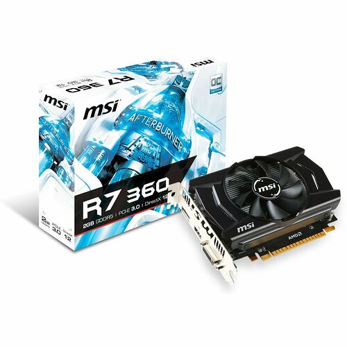 MSI Radeon R7 360 2GD5 OC, 2 Go