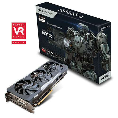 Sapphire Radeon R9 390 NITRO Tri-X OC (UEFI / Backplate), 8 Go