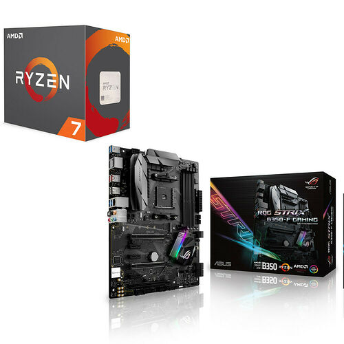 Asus ROG STRIX B350-F GAMING + AMD Ryzen 7 1700X (3.4 GHz)