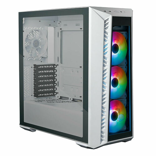 Cooler Master MasterBox MB520 TG ARGB - Blanc