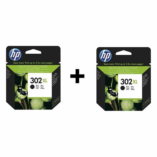 TOPENCRE Pack 3 cartouches compatible avec HP 302 XL (2 noirs + 1 couleur)  pas cher